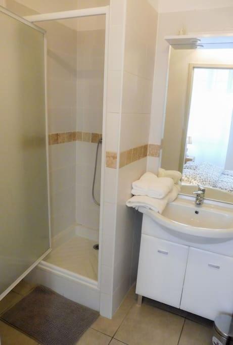 Appartement 4 Voyageurs Avec Terrasse - Wifi 卡尔卡松 外观 照片
